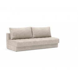 Canapé convertible Akello tissu Avella sand 280