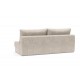 Canapé convertible Akello tissu Avella sand 280