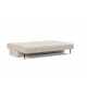 Canapé convertible Akello tissu Avella sand 280