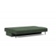 Canapé convertible Akello tissu Avella pine green 281