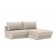Méridienne Akello tissu Avella sand 280