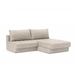 Méridienne Akello tissu Avella sand 280