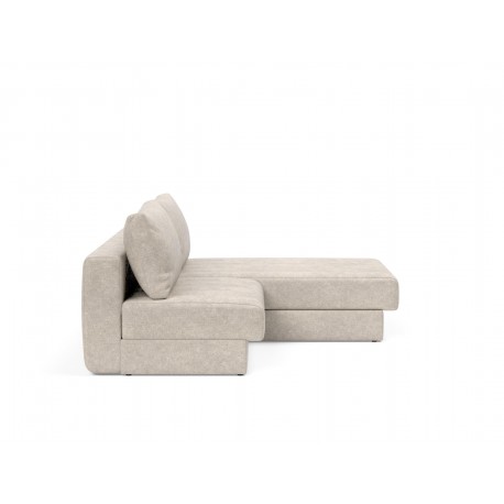 Méridienne Akello tissu Avella sand 280