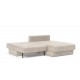Méridienne Akello tissu Avella sand 280