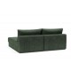 Méridienne Akello tissu Avella Pine green 281