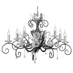 Lustre Amarilli 10 lumières ELSTEAD