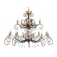 Lustre Amarilli 15 lumières ELSTEAD