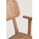 Chaise Geneviève avec accoudoirs BOSC