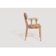 Chaise Geneviève avec accoudoirs BOSC