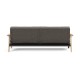 Tissu Flashtex 216, pieds chêne verni