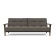 Tissu Flashtex 216, pieds chêne fumé