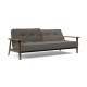 Tissu Flashtex 216, pieds chêne fumé