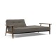Tissu Flashtex 216, pieds chêne fumé