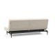 tissu Taura 357, pieds chêne foncé