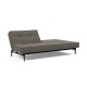 tissu Flashtex 216, pieds chêne noir