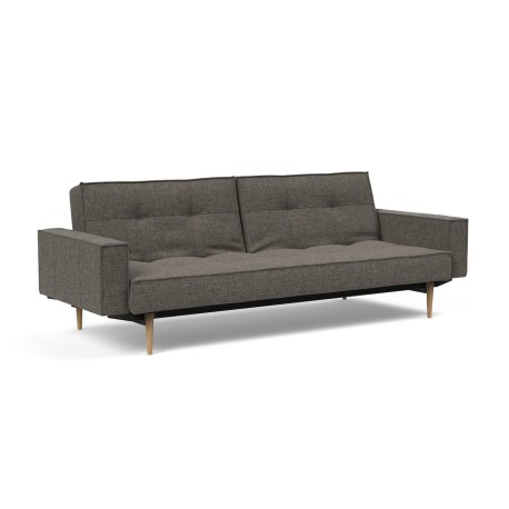 tissu Flashtex 216, pieds chêne verni