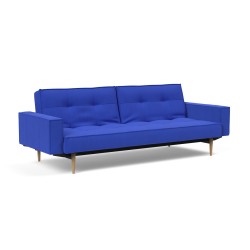 tissu Elégance 512, pieds chêne verni