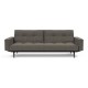 tissu Flashtex 216, pieds chêne teinté noir
