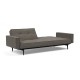 tissu Flashtex 216, pieds chêne teinté noir