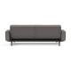 tissu Mixed Dance 521, pieds chêne teinté noir