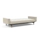 tissu Taura 357, pieds chêne foncé