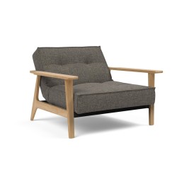 tissu Flashtex 216, pieds chêne verni