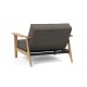 tissu Flashtex 216, pieds chêne verni