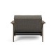 tissu Flashtex 216, pieds chêne fumé