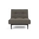 Tissu Flashtex 216, pieds chêne teinté noir