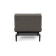 Tissu Flashtex 216, pieds chêne teinté noir