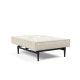 Tissu Taura 357, pieds chêne teinté noir