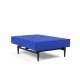 Tissu Elégance 512, pieds chêne teinté noir