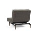Tissu Flashtex 216, pieds chêne foncé