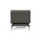 Tissu Flashtex 216, pieds chêne verni