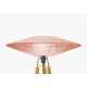 Lampadaire UFO saumon