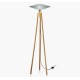 Lampadaire UFO titanium