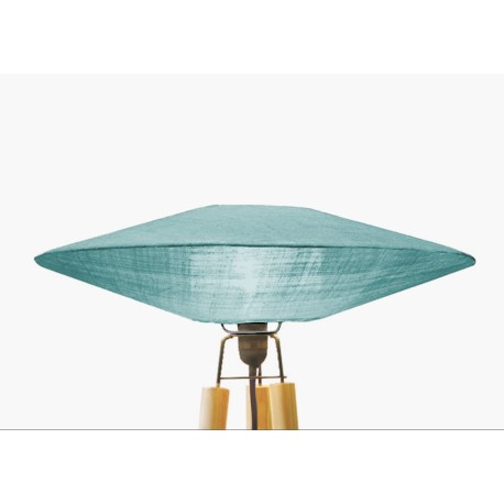 Lampadaire UFO turquoise