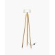 Lampadaire Nonne petit modèle écru