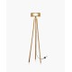 Lampadaire Nonne petit modèle sable