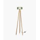 Lampadaire Nonne petit modèle vert eucalyptus