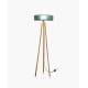 Lampadaire Nonne grand modèle titanium