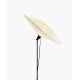 Lampadaire UFO écru