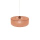 Suspension Nonne D 30 cm saumon