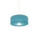 Suspension Nonne D 30 cm turquoise
