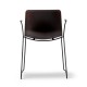 Fauteuil Pato Papershell pieds luge