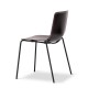 Chaise Pato Papershell pieds métal FREDERICIA