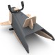 Bascule et porteur avion 4 en 1 CHOU DU VOLANT