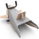 Bascule et porteur avion 4 en 1 CHOU DU VOLANT