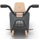 Bascule moto 2 en 1 pour enfant CHOU DU VOLANT