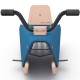 Bascule moto 2 en 1 pour enfant CHOU DU VOLANT